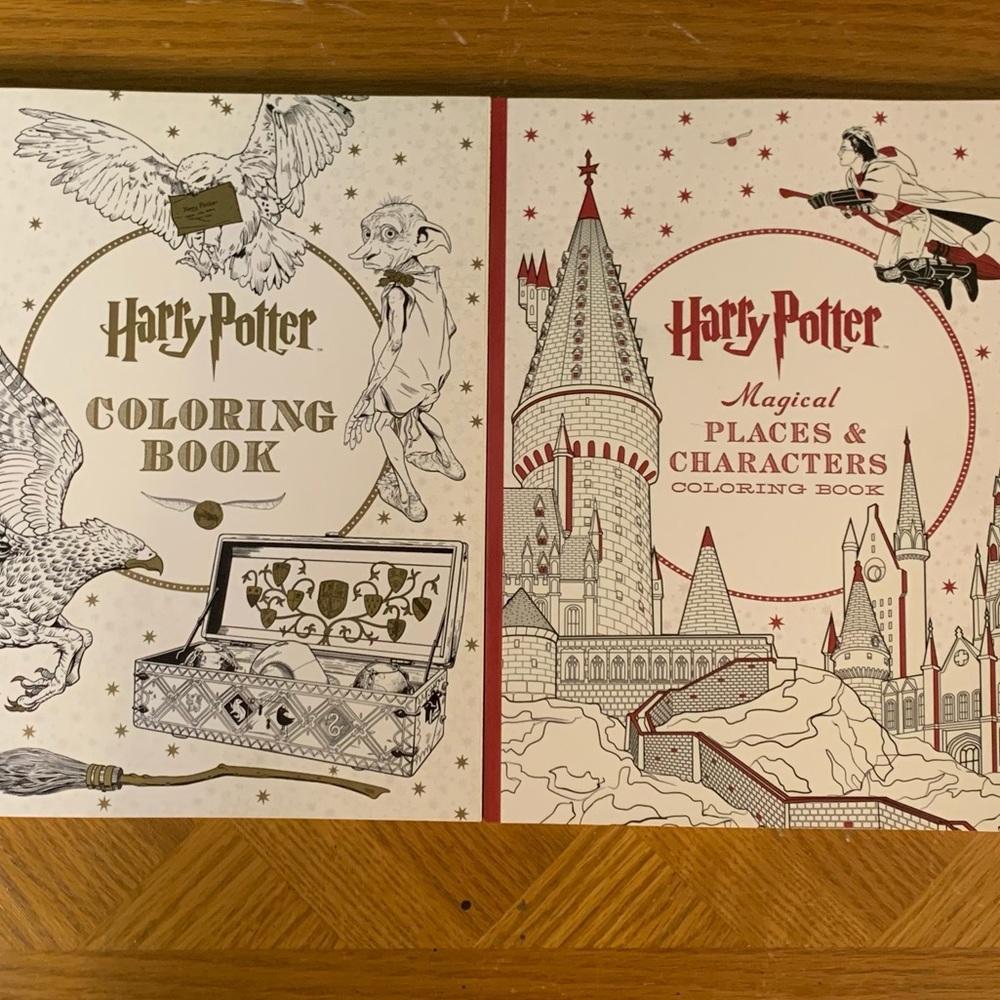 Harry Potter adult colouring books - Picture 2 of 9